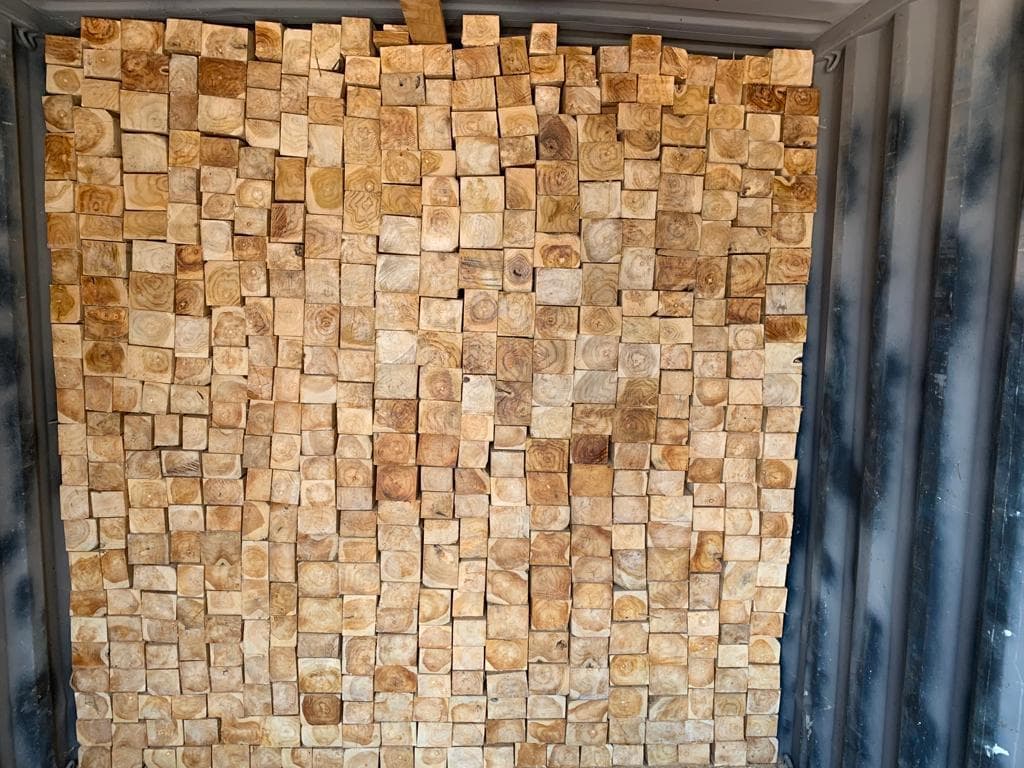 Teak squares